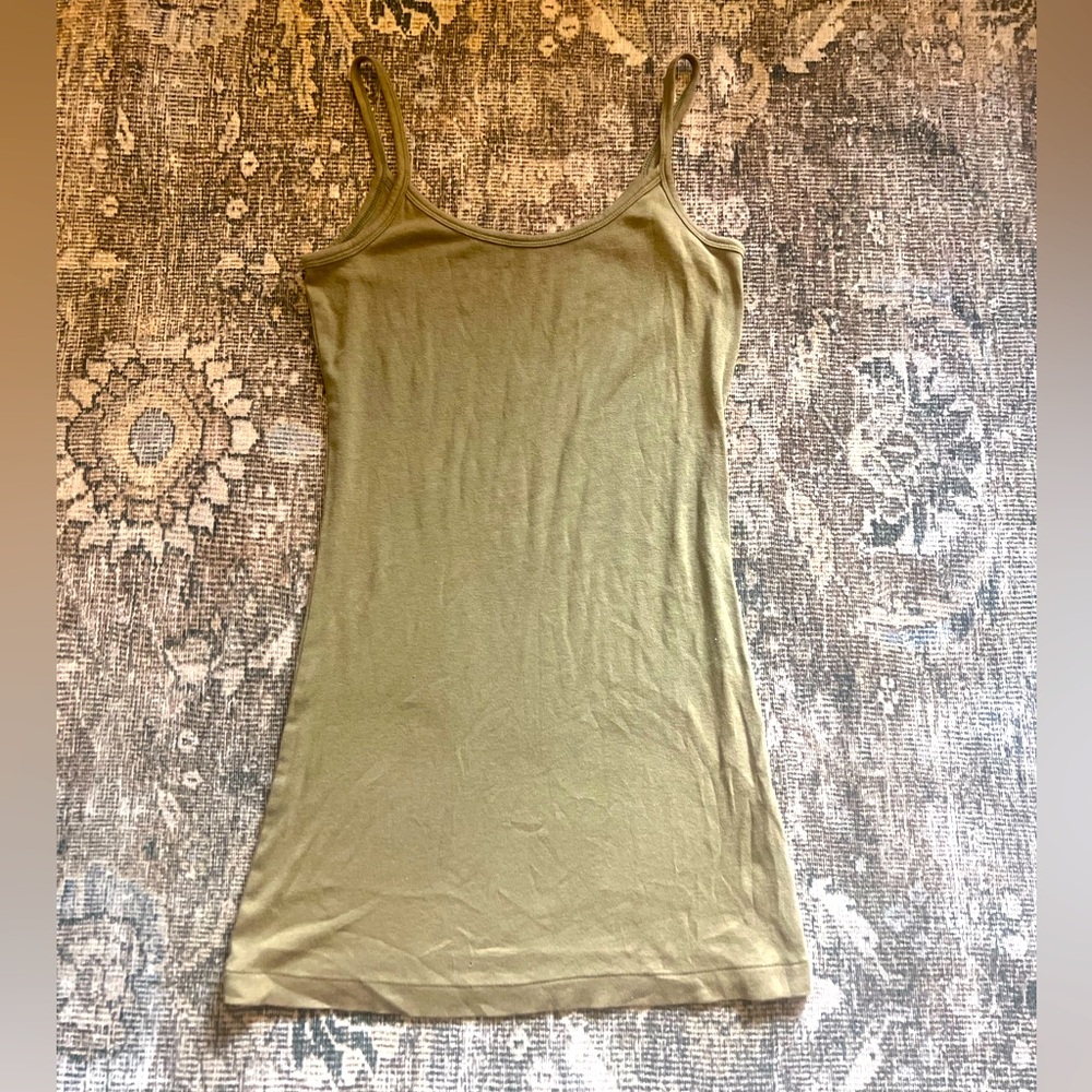 Banana Republic Green Tank Cami Small